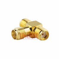 Antennas Splitter 50 Ohm Two In One Triple Sma Female Connector